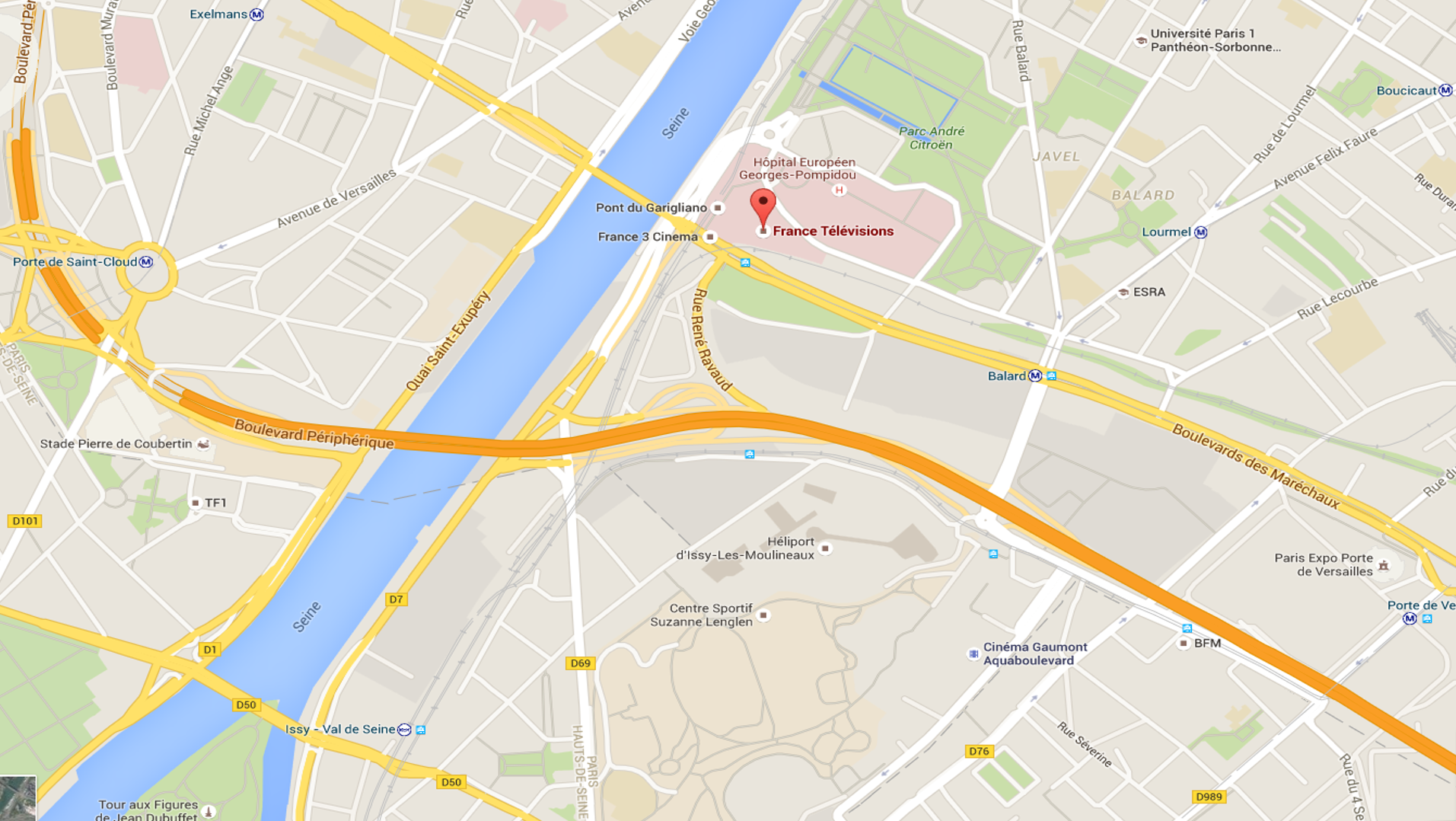 Carte France TV